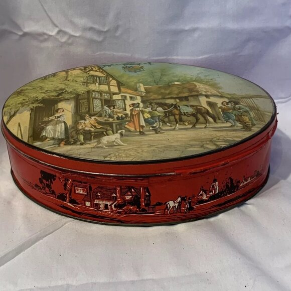 A Taste of Halifax Riley's Toffee Tin Captures the Country Town Charm Empty Box - Picture 3 of 12